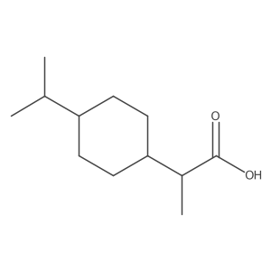 2-[4-(Propan-2-yl)cyclohexyl]propanoic acid Structure