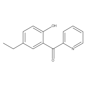 (5-Ethyl-2-hydroxy-phenyl)-pyridin-2-yl-methanone结构式