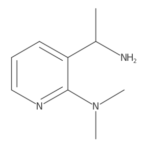 3-[(1s)-1-Aminoethyl]-n,n-dimethylpyridin-2-amine Structure