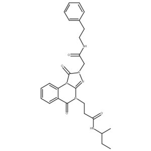 N-(3-chlorophenyl)-4-[(4-methoxybenzyl)amino]-3-methyl-1-phenyl-1H-pyrazolo[3,4-b]pyridine-5-carboxamide Structure