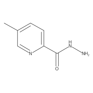 5-Methyl-2-pyridinecarbohydrazide Structure