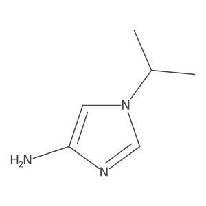 1-Isopropyl-1H-imidazol-4-amine Structure