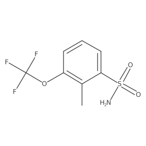2-Methyl-3-(trifluoromethoxy)benzenesulfonamide Structure