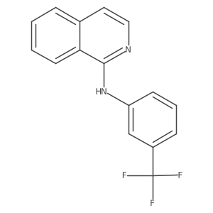 N-(3-(trifluoromethyl)phenyl)isoquinolin-1-amine Structure