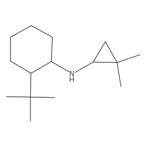 Cyclohexanamine, N-(2,2-dimethylcyclopropyl)-2-(1,1-dimethylethyl)-结构式