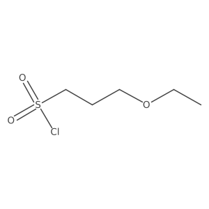3-Ethoxypropane-1-sulfonyl chloride Structure