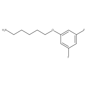 1-[(5-Aminopentyl)oxy]-3,5-difluorobenzene结构式