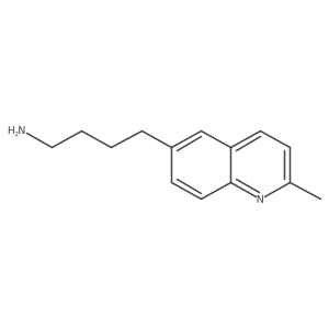 4-(2-Methylquinolin-6-yl)butan-1-amine Structure