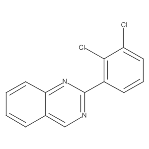 2-(2,3-Dichlorophenyl)quinazoline Structure