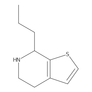 7-propyl-4H,5H,6H,7H-thieno[2,3-c]pyridine Structure