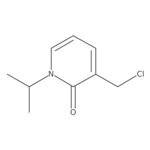 3-(chloromethyl)-1-isopropylpyridin-2(1H)-one结构式