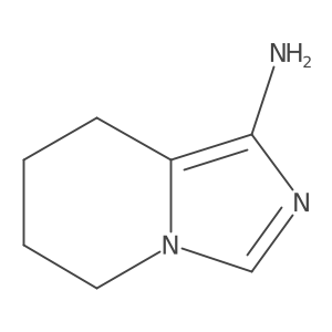 5,6,7,8-Tetrahydroimidazo[1,5-a]pyridin-1-amine Structure