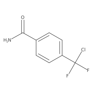 4-(Chlorodifluoromethyl)benzamide Structure