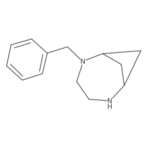 2-Benzyl-2,5-diazabicyclo[4.1.1]octane Structure