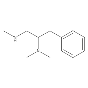 Dimethyl[1-(methylamino)-3-phenylpropan-2-yl]amine结构式