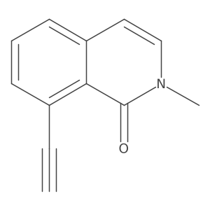 8-Ethynyl-2-methylisoquinolin-1(2H)-one Structure