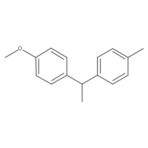 1-Methoxy-4-(1-(p-tolyl)ethyl)benzene结构式