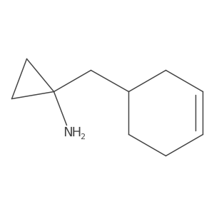 1-[(Cyclohex-3-en-1-yl)methyl]cyclopropan-1-amine Structure