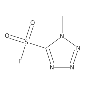 1-methyl-1H-1,2,3,4-tetrazole-5-sulfonyl fluoride Structure
