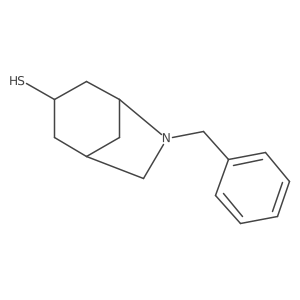 6-Benzyl-6-azabicyclo[3.2.1]octane-3-thiol Structure