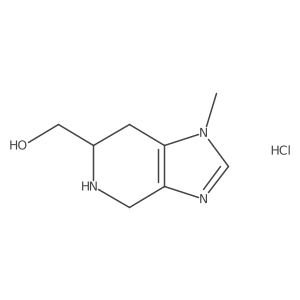 (1-Methyl-4,5,6,7-tetrahydro-1H-imidazo[4,5-C]pyridin-6-YL)methanol hcl结构式