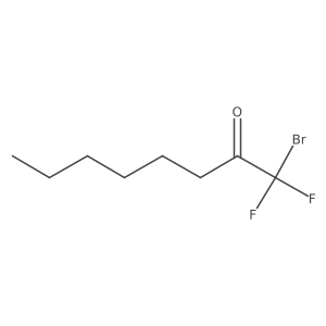 1-Bromo-1,1-difluoro-octan-2-one Structure