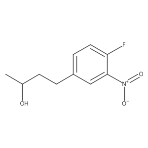 (2S)-4-(4-fluoro-3-nitrophenyl)butan-2-ol Structure