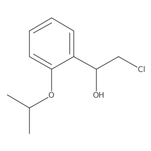 2-Chloro-1-[2-(propan-2-yloxy)phenyl]ethan-1-ol Structure