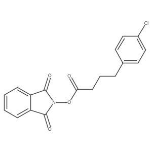1,3-Dioxoisoindolin-2-yl 4-(4-chlorophenyl)butanoate结构式