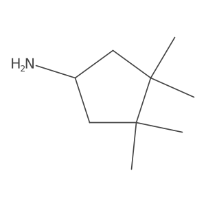 3,3,4,4-Tetramethylcyclopentanamine Structure