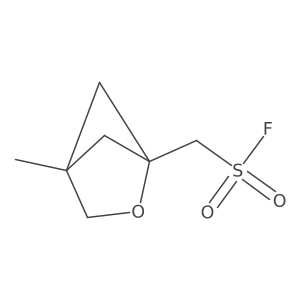 {4-Methyl-2-oxabicyclo[2.1.1]hexan-1-yl}methanesulfonyl fluoride Structure
