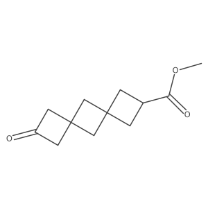 Methyl 8-oxodispiro[3.1.36.14]decane-2-carboxylate结构式