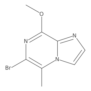 6-Bromo-8-methoxy-5-methylimidazo[1,2-a]pyrazine Structure