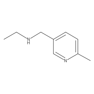Ethyl[(6-methylpyridin-3-yl)methyl]amine Structure