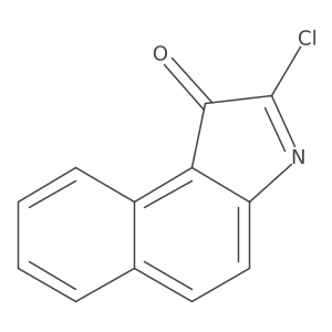 2-Chloro-1H-benz[e]indol-1-one Structure