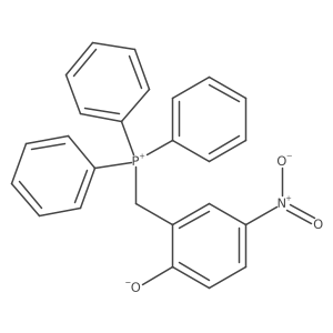 4-Nitro-2-((triphenylphosphonio)methyl)phenolate结构式
