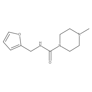 n-(Furan-2-ylmethyl)-4-methylpiperazine-1-carboxamide结构式
