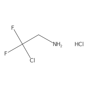 2-Chloro-2,2-difluoroethan-1-amine hydrochloride结构式