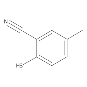 2-Mercapto-5-methylbenzonitrile Structure
