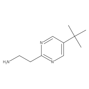 2-(5-Tert-butylpyrimidin-2-YL)ethan-1-amine Structure