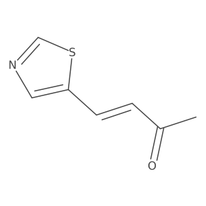4-(Thiazol-5-yl)but-3-en-2-one结构式