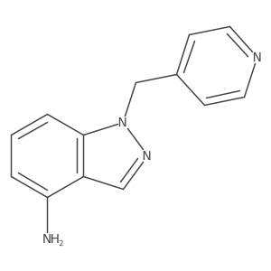 1-pyridine-4-ylmethyl-1H-indazol-4-ylamine Structure