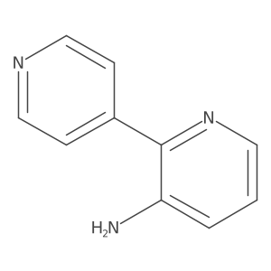 2-(Pyridin-4-yl)pyridin-3-amine结构式