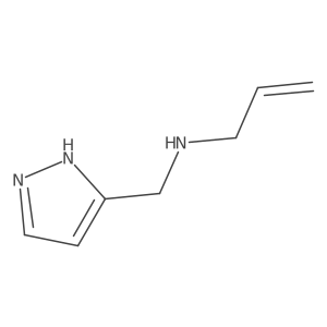 N-2-Propen-1-yl-1H-pyrazole-3-methanamine Structure