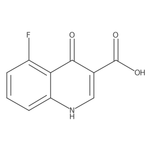 5-Fluoro-4-oxo-1,4-dihydroquinoline-3-carboxylic acid Structure