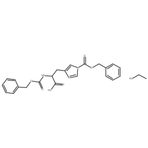 Nalpha-nim-bis-z-l-histidine ethanol Structure