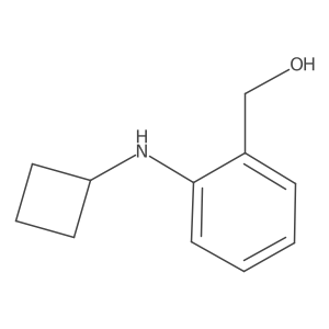 [2-(Cyclobutylamino)phenyl]methanol结构式