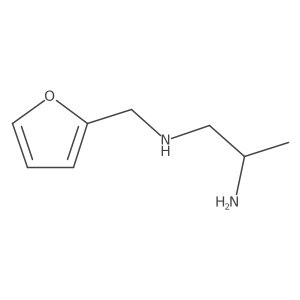 (2-Aminopropyl)[(furan-2-yl)methyl]amine Structure