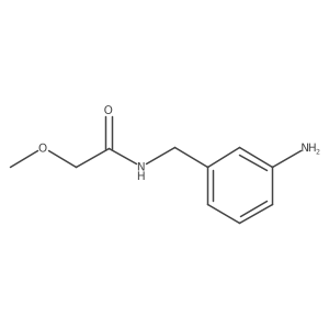 N-[(3-aminophenyl)methyl]-2-methoxyacetamide结构式