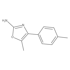2-Oxazolamine, 5-methyl-4-(4-methylphenyl)-结构式